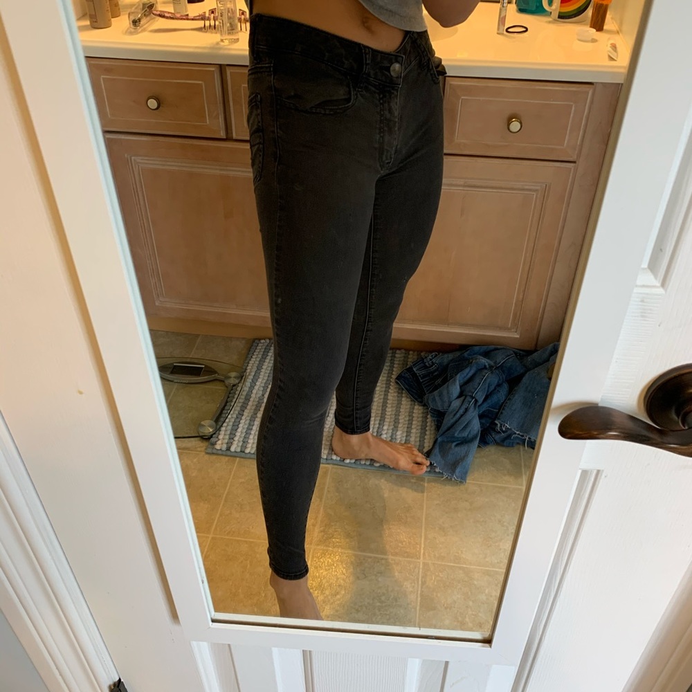 black jeans